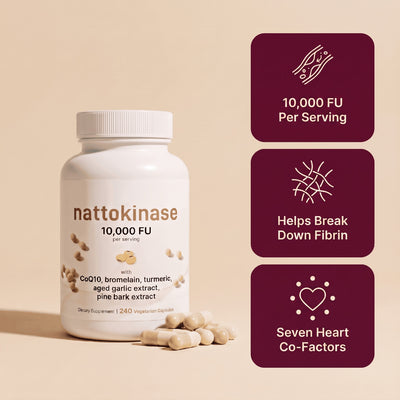 Nattokinase 10,000FU Complex