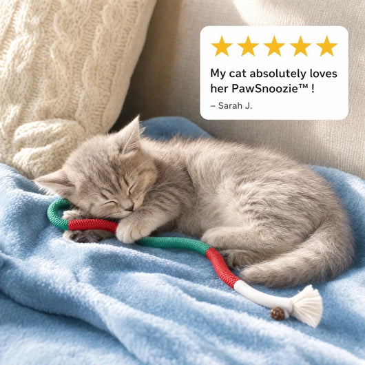 PawSnoozie™ Interactive Cat Chew Ropes - PawSnoozie